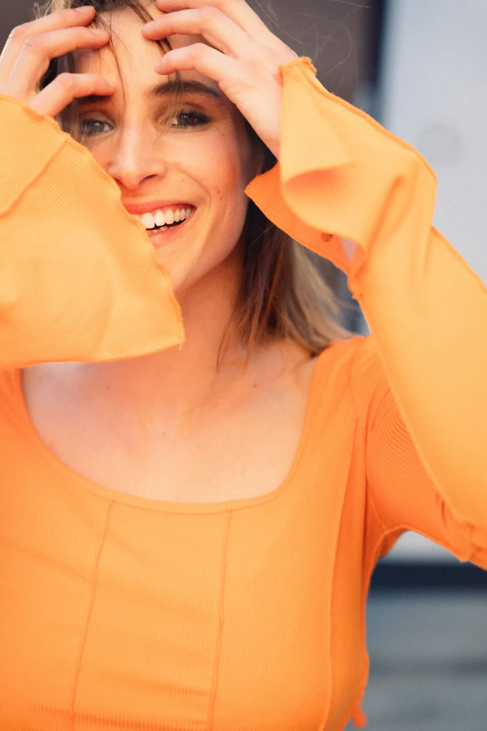 Portrait de Marine Krischer, book comédienne.