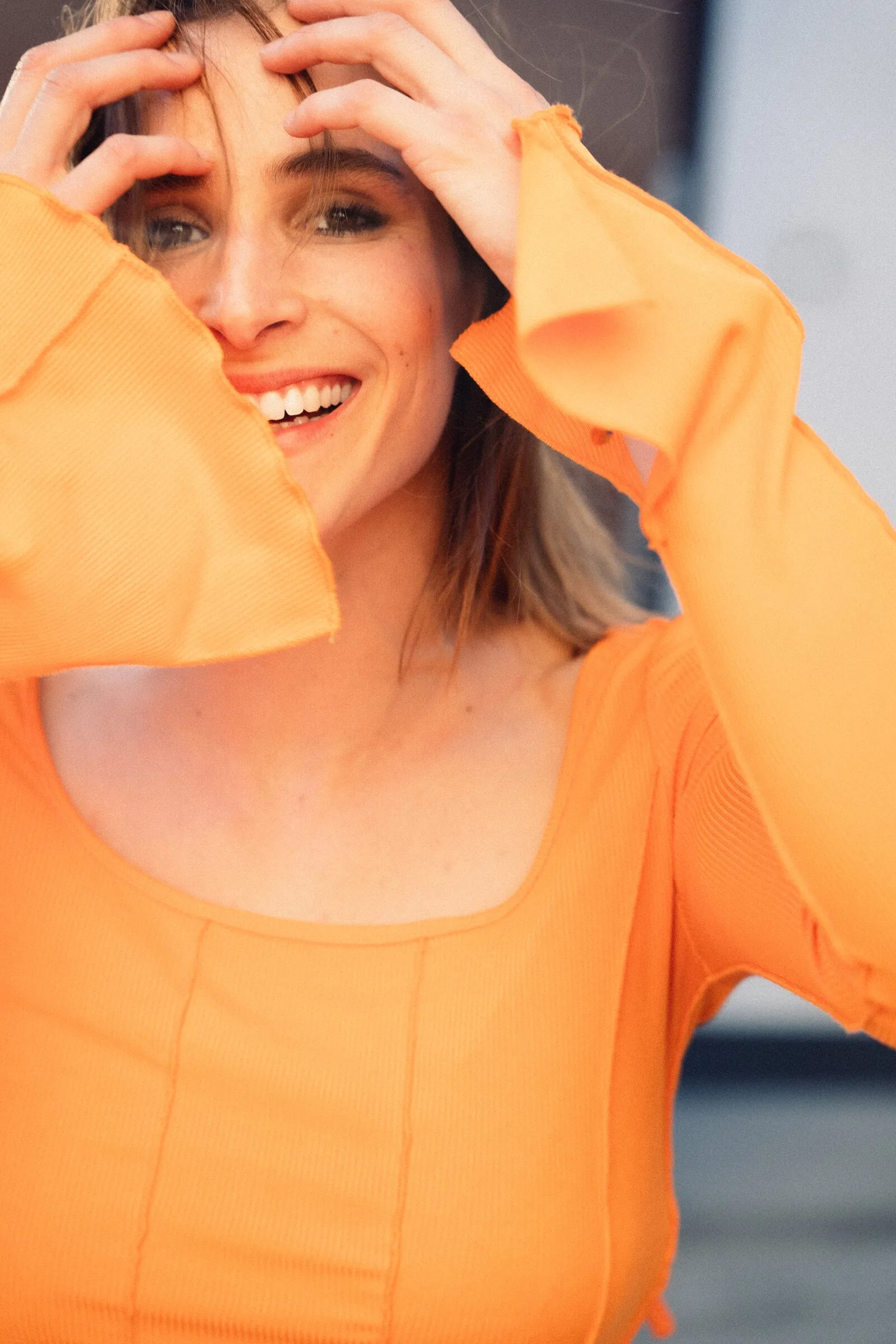 Portrait de Marine Krischer, book comédienne.